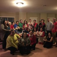 YAM UGLY SWEATER GINGERBREAD HOUSE PARTY