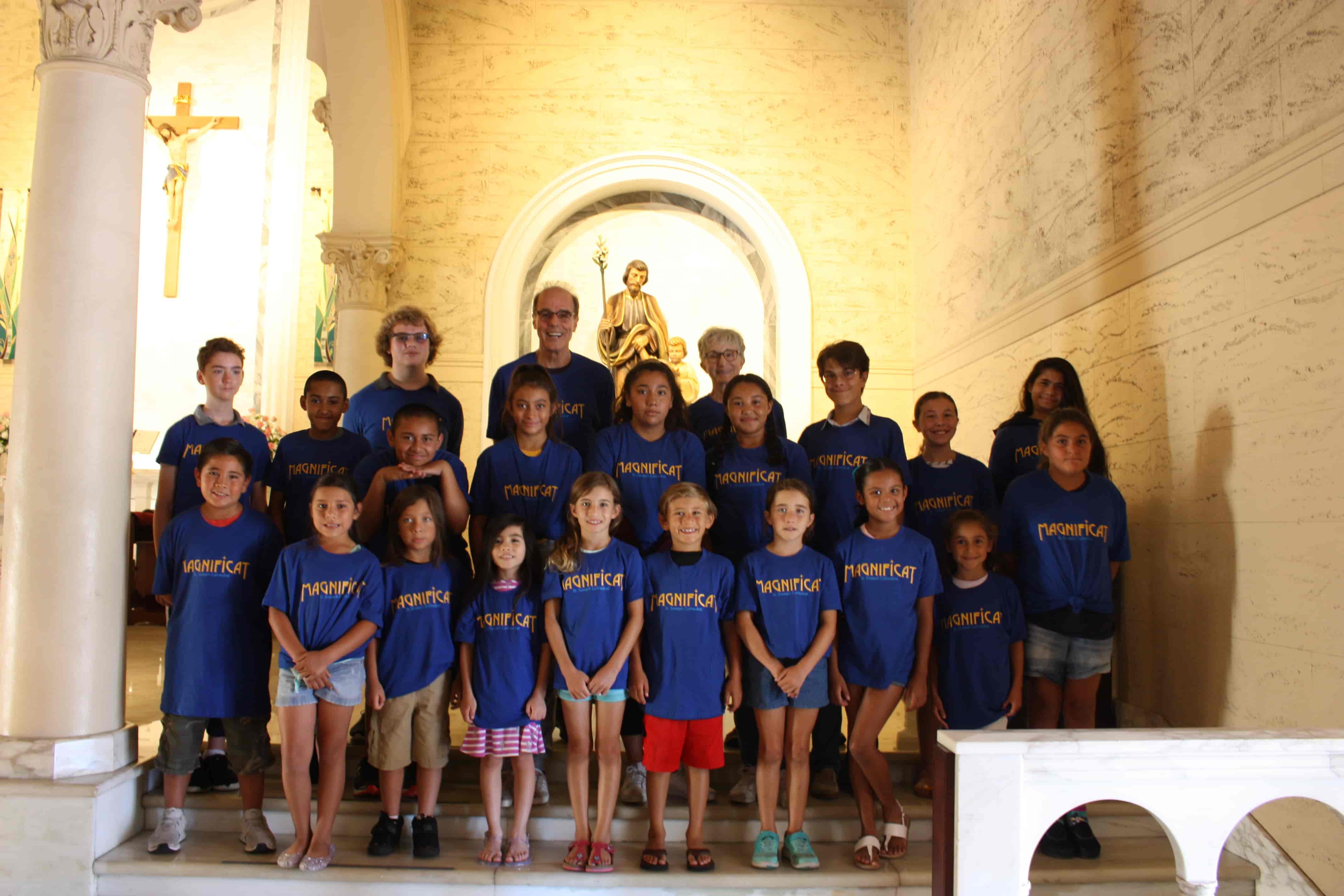 Choir Camp Kids Lead Worship 10:30 Mass